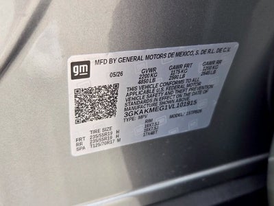 2027 GMC Terrain Elevation
