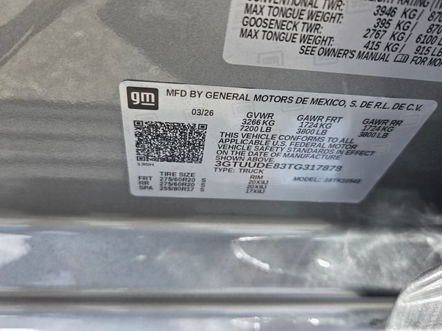 2026 GMC Sierra 1500 SLT