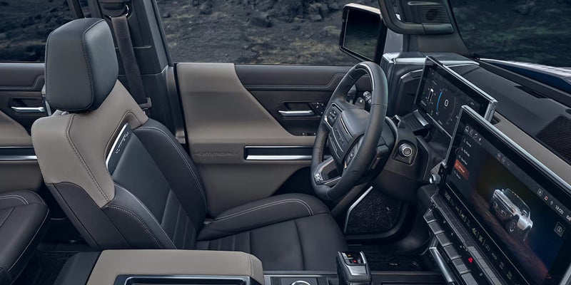 Interior view of 2026 GMC HUMMER EV SUV