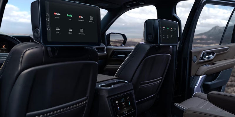 Interior view of 2026 GMC Yukon