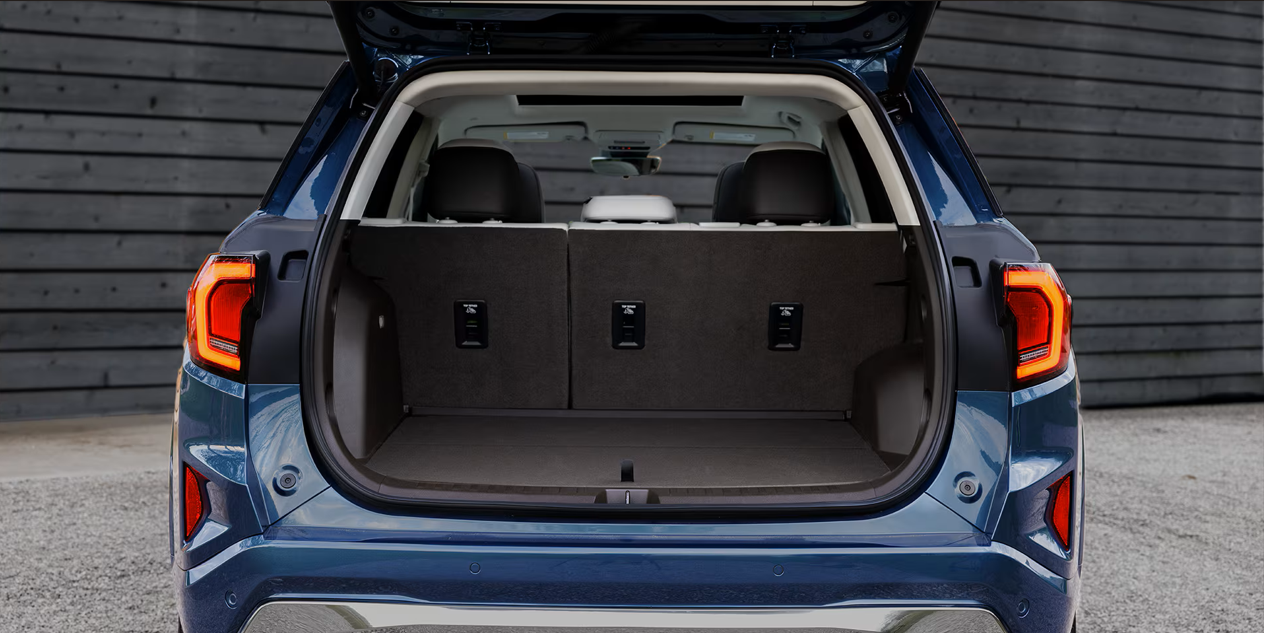 Spacious cargo space in the 2026 GMC Terrain SUV