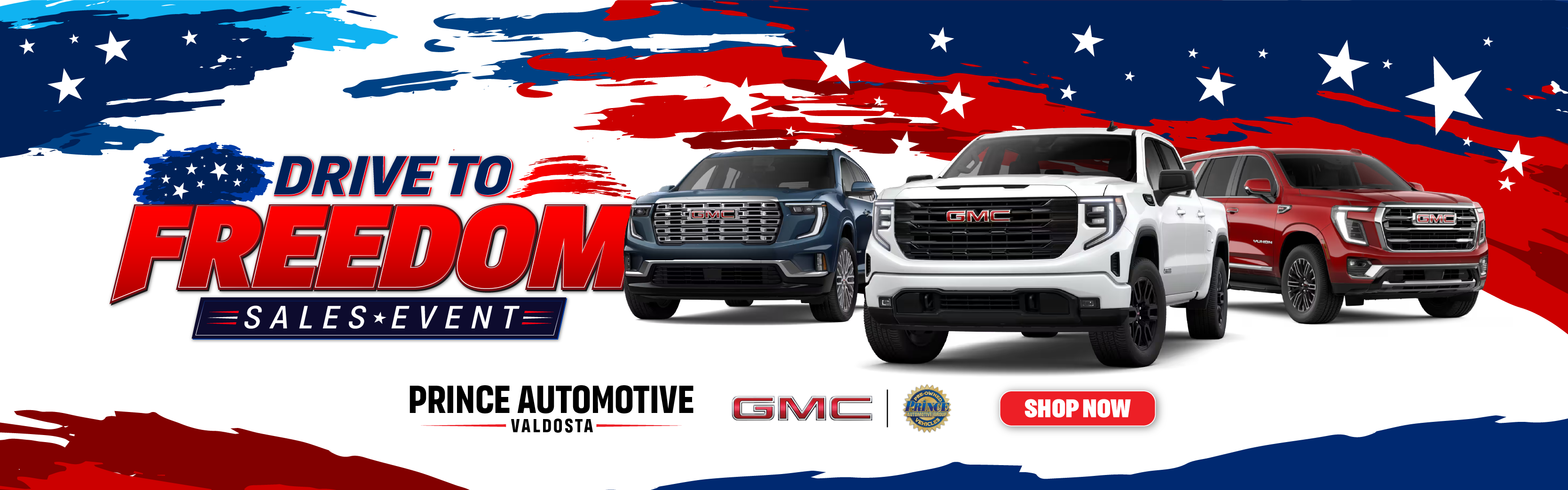 Prince Drive to Freedom Sales Event